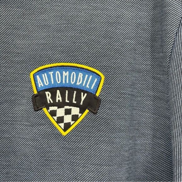 OGIO Short Sleeve Polo Shirt with Automobili Rally Patch in Blue Men’s Size XL - Picture 3 of 6